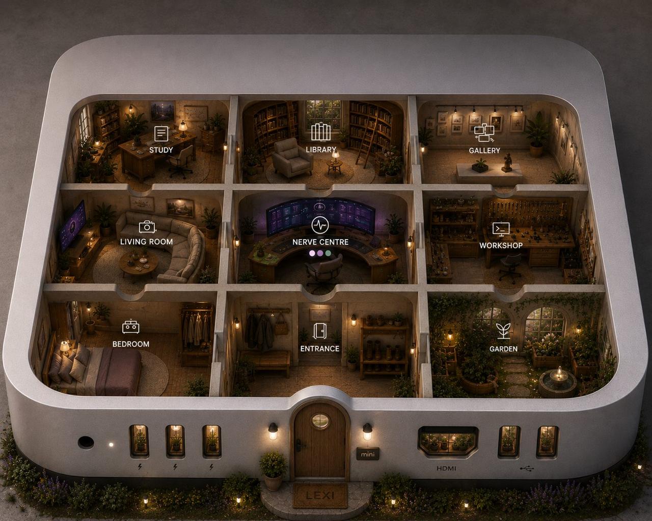 Inside Lexi's home